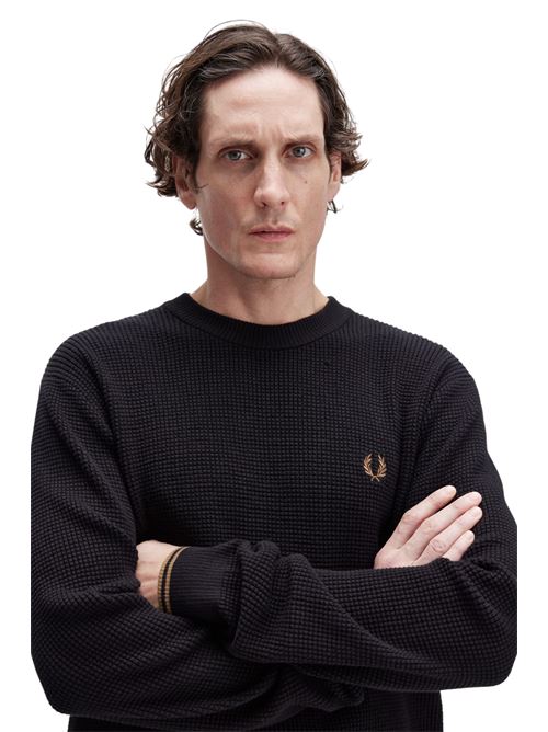 K6507102 NERO FRED PERRY | K6507102 NERO